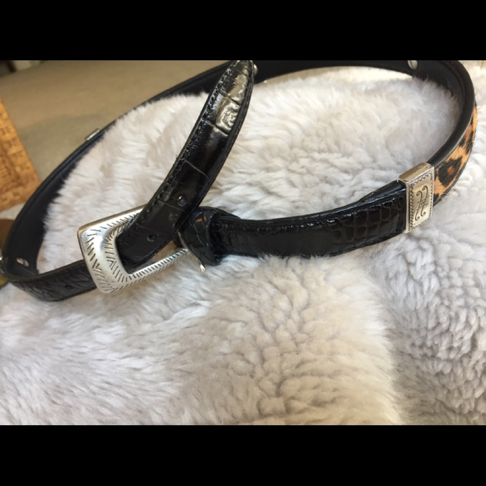 Brighton Animal Print Belt
